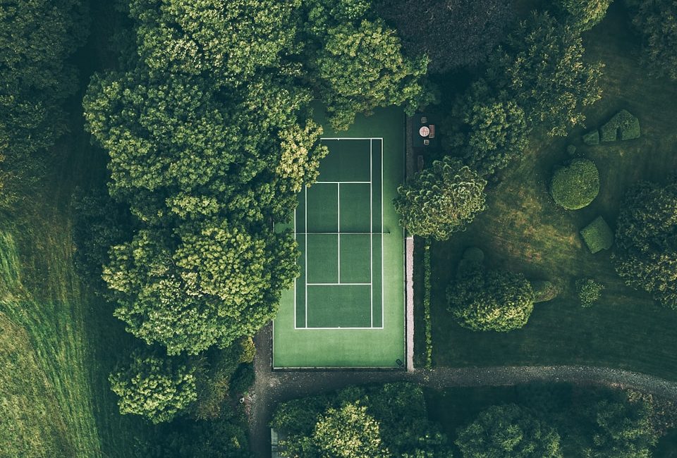 construction court de tennis a nce